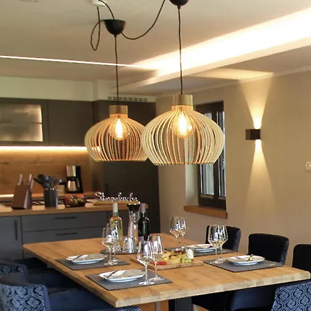 Apartament Bergzauber Wohlfuehlchalets - Skipiste - Private Sauna *